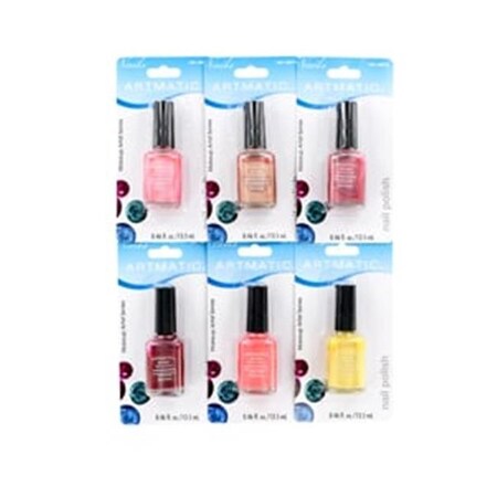 Artmatic ARMEBRNP1 0.29 oz Mega Brilliance Nail Polish, Assorted Color - 72 Piece